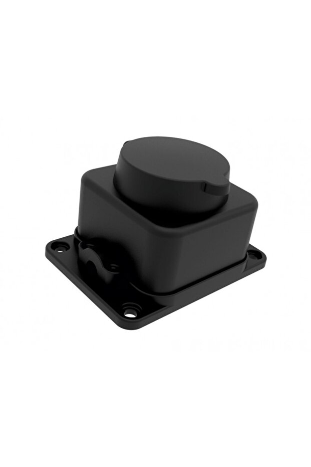 1X16A 220V Rubber Single Wall Socket