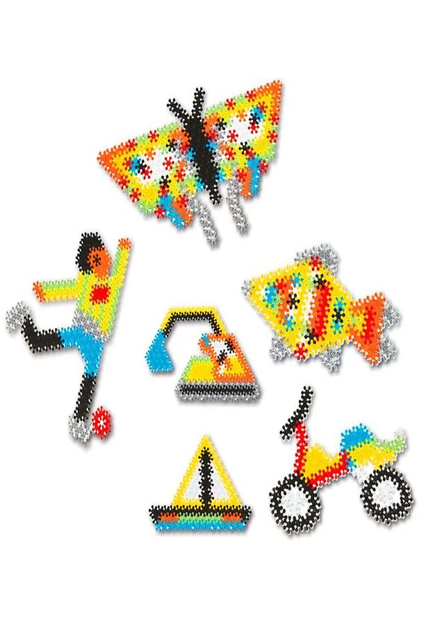 Çiçek Puzzle Blok Box Inşa Yapı Bloklar 500 Parça - 3