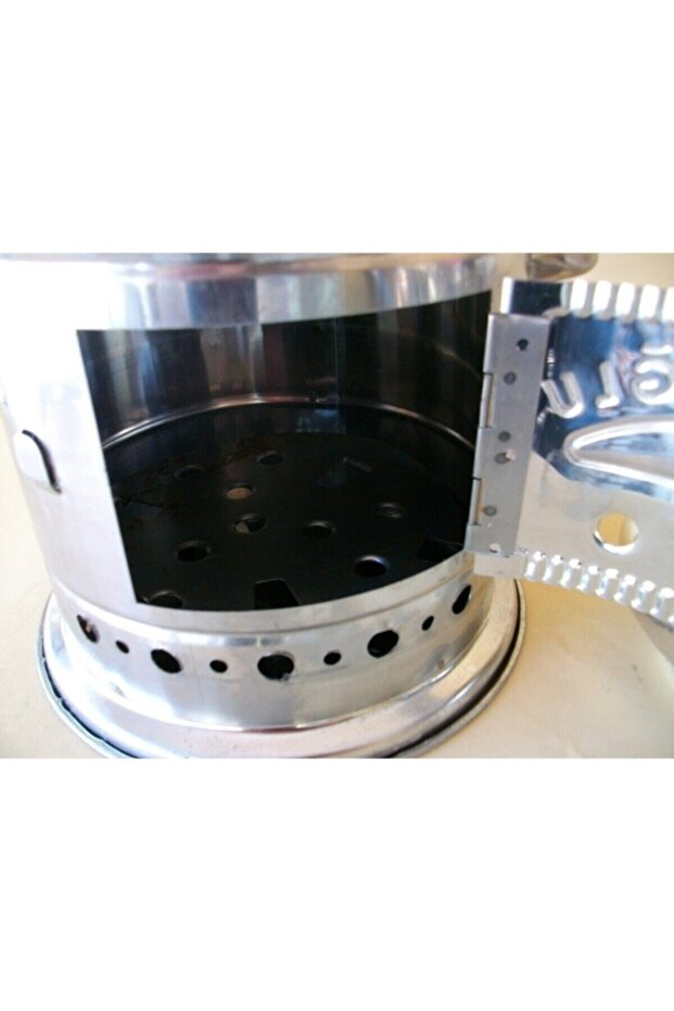 Semever Tek Musluk Piknik Çay Semaveri Odunlu - 1