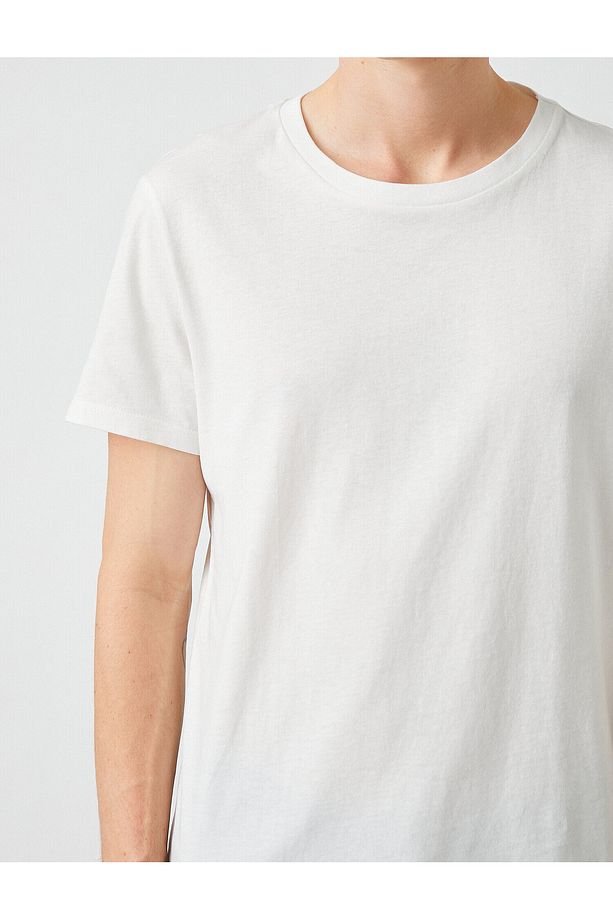 Slim Fit Basic Tişört - 5