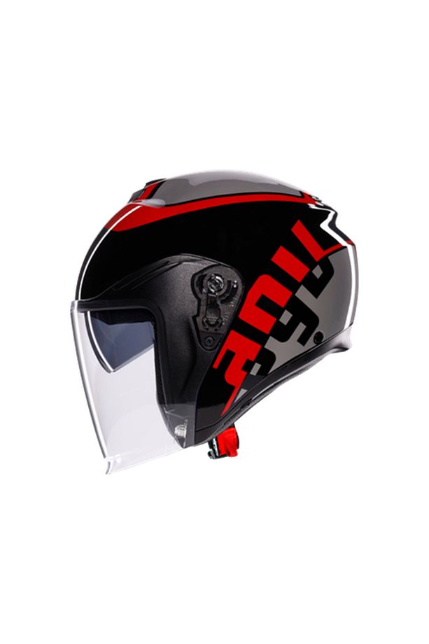 Kask/ırıdes Valenza Matt Grey Blk Red Conf. - 5