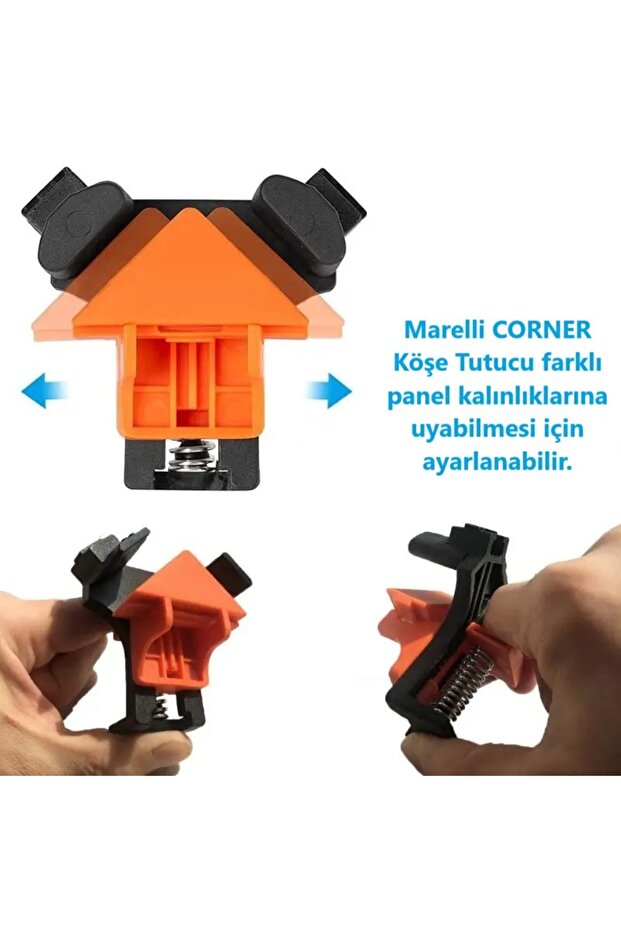 MARELLİ KÖŞE TUTUCU MENGENE 1 ADET - 5