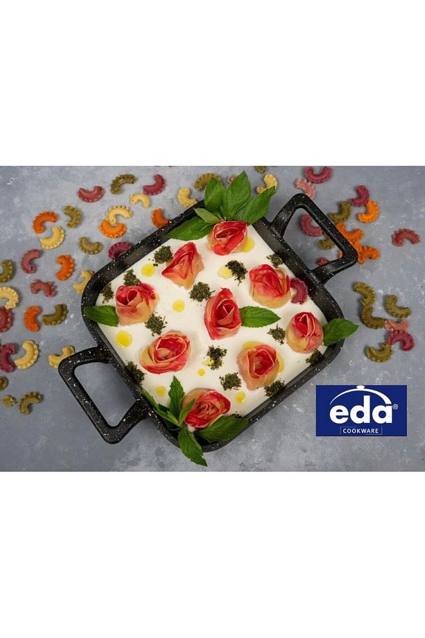 Kare Döküm Sahan 22cm - 6