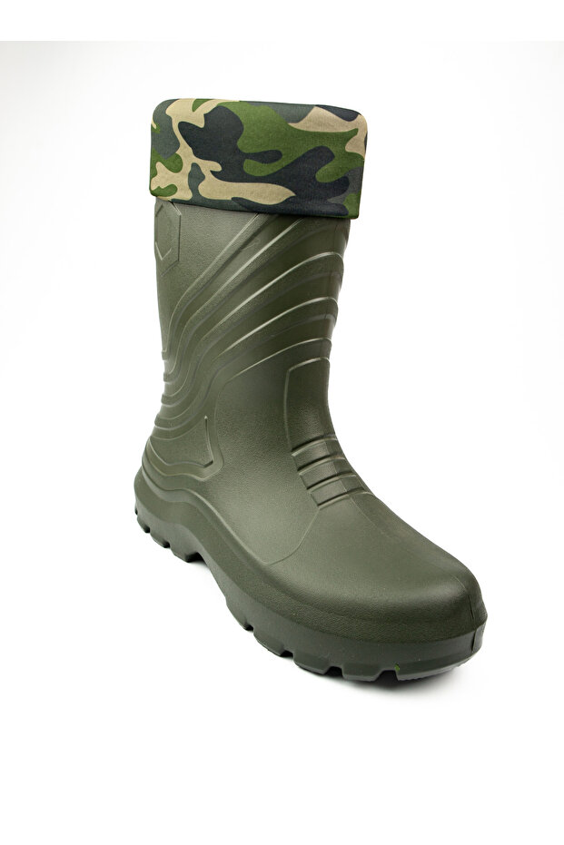 8000 Hexa Boots مع Father أحذية رجالية كاكي Eva Labour Boots
