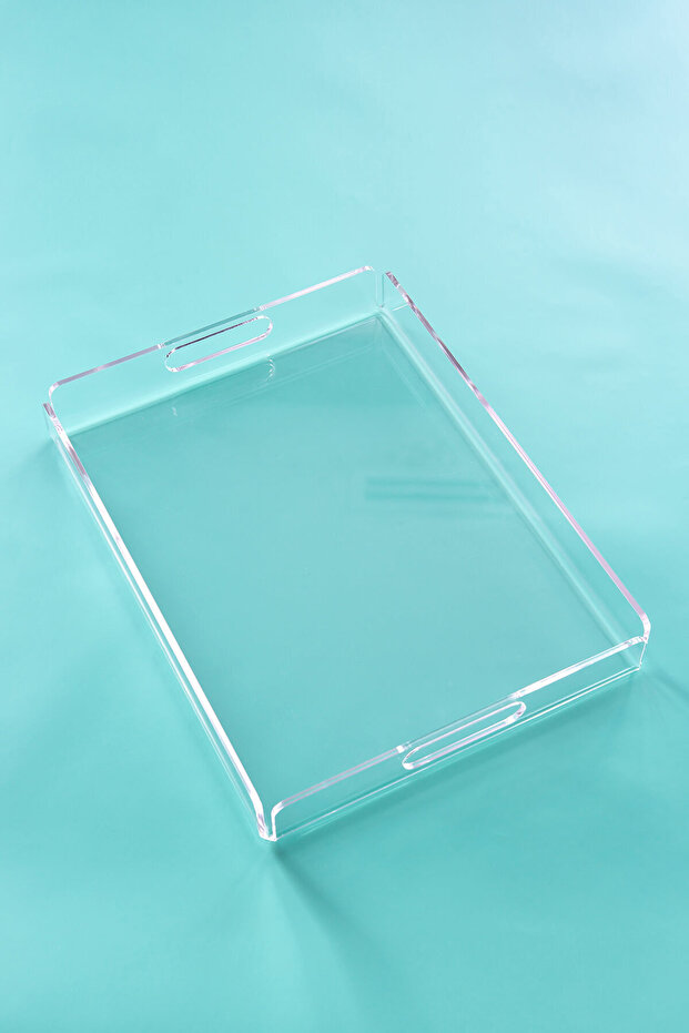 Plexiglass Tray Patternless Large Size - 3
