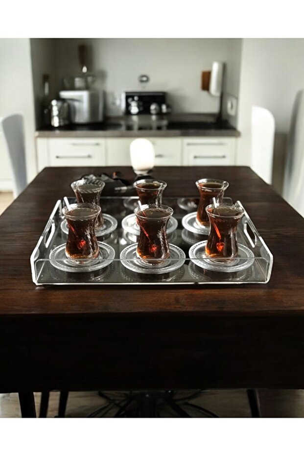 Plexiglass Tray Patternless Large Size - 1