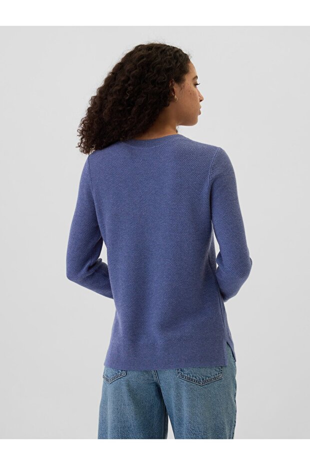 KadınTextured Kazak - 5