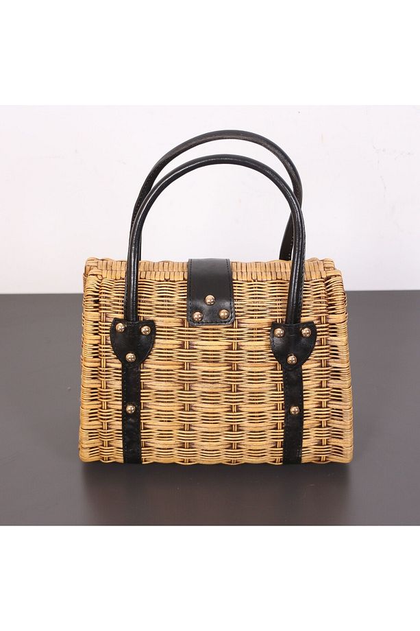 MYBAG RATTAN ÇANTA 32 x14 x23 cm - 2