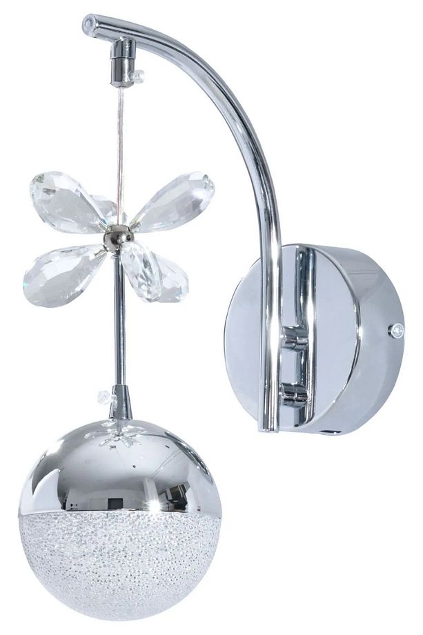 SARKIT LED APLİK KROM KRİSTAL TAŞLI - 2