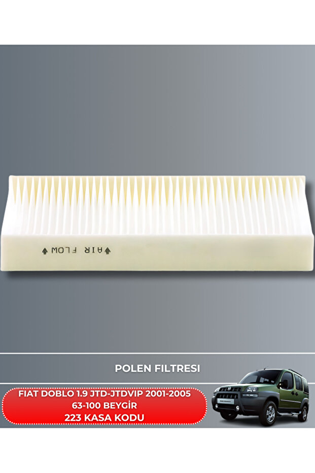 FIAT DOBLO 1.9 JTD-JTD VIP 2001-2002-2003-2004-2005 63-100 BEYGİR FİLTRE - YAG BAKIM SETİ - 5