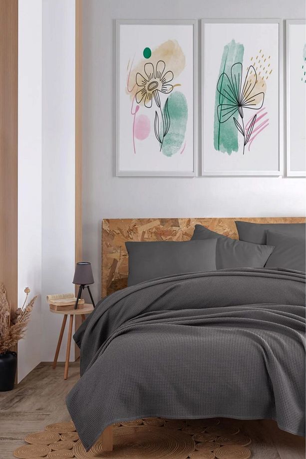 Ecocel Pike Örtü Battal 220x230cm Karde Antrasit - 4