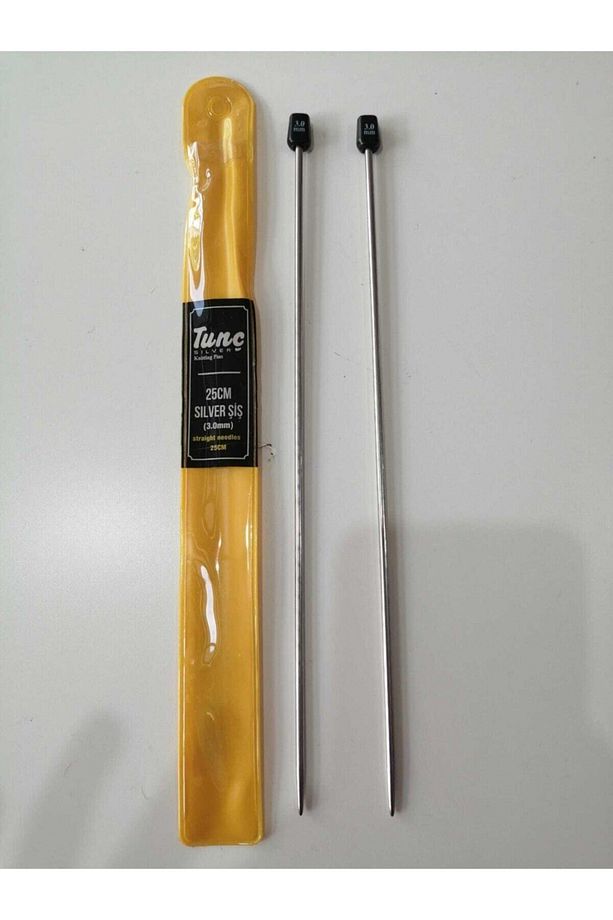Kısa Örgü Şiş 25 Cm No:4,5 Numara (4,5 MM) - 1