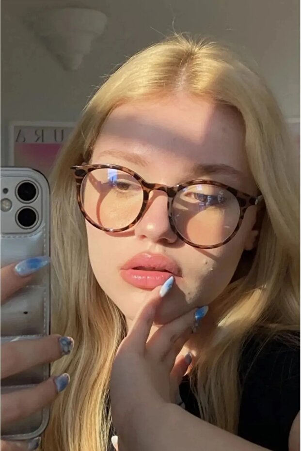 نظارات شاشة مرشحة باللون الأزرق الفهد - 1