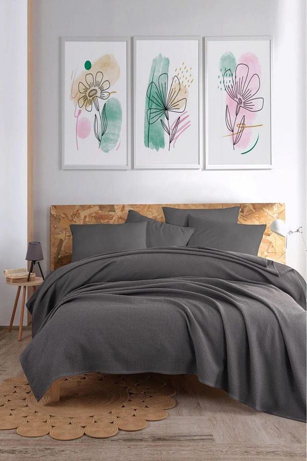 Ecocel Pike Örtü Battal 220x230cm Karde Antrasit - 3
