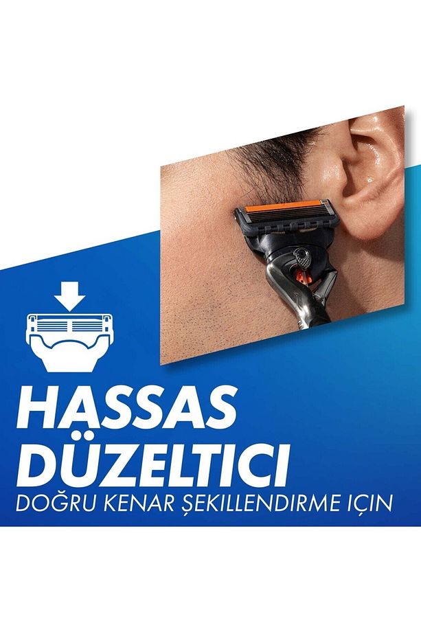 Fusion Proglide 1 Makine+ Tıraş Bıçağı 5 Yedek+75 Ml Fusion Jel+Çanta -Özel Hediye Kutulu - 3
