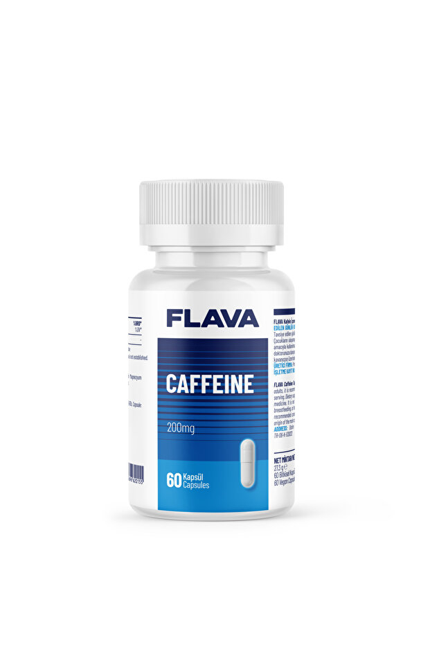 Caffeine 200mg - 60 Kapsül - 1