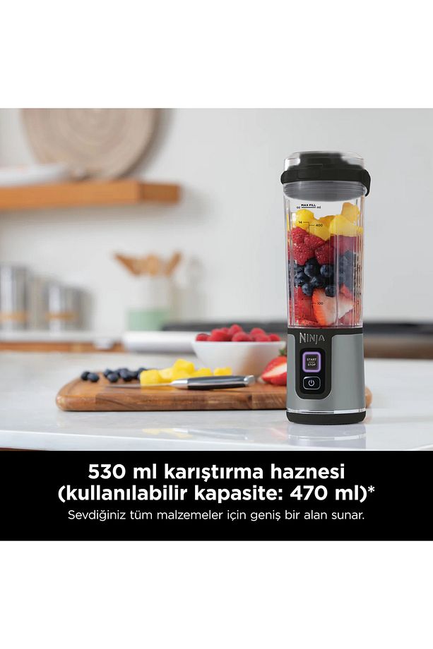 Blast™ Taşınabilir Blender - Siyah - Shark Ninja - 5