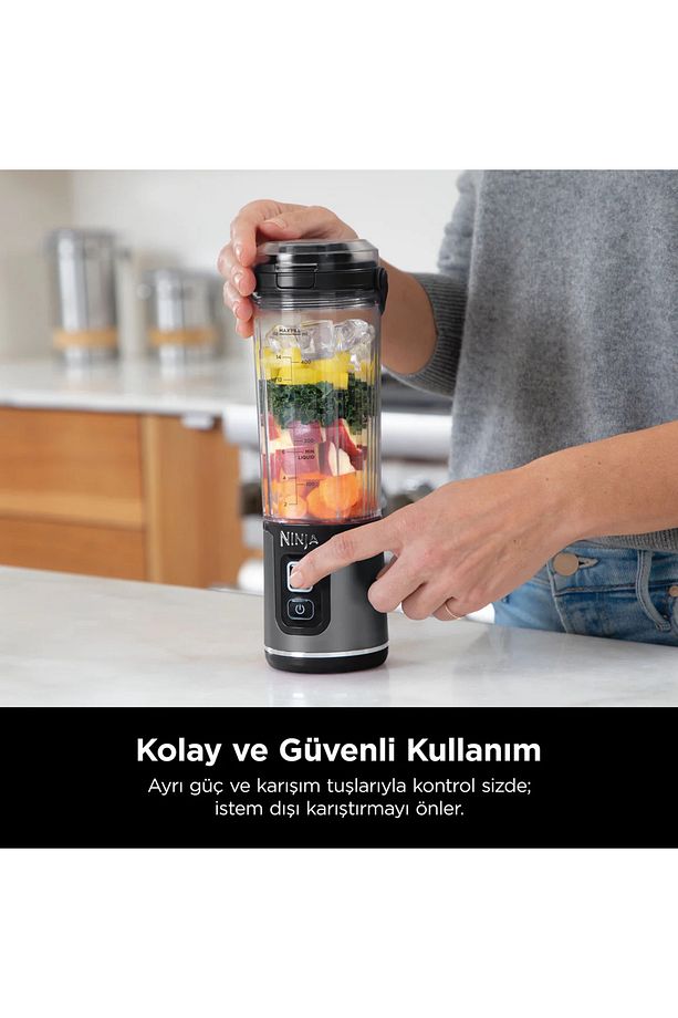 Blast™ Taşınabilir Blender - Siyah - Shark Ninja - 4