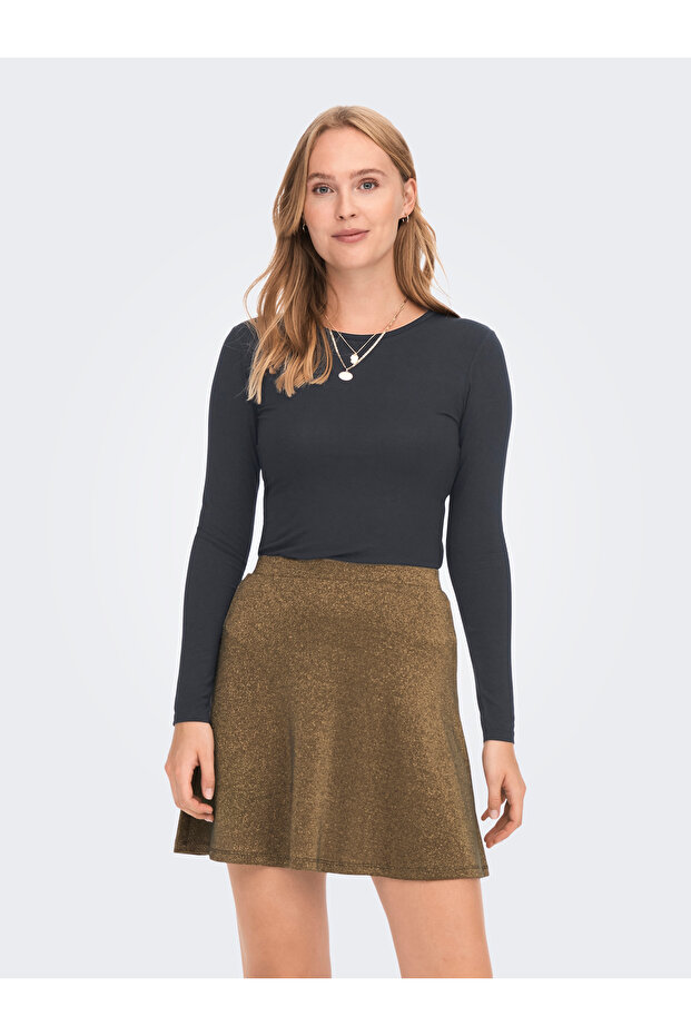 Jdymila O-Neck L/S Top - Jrs Noos