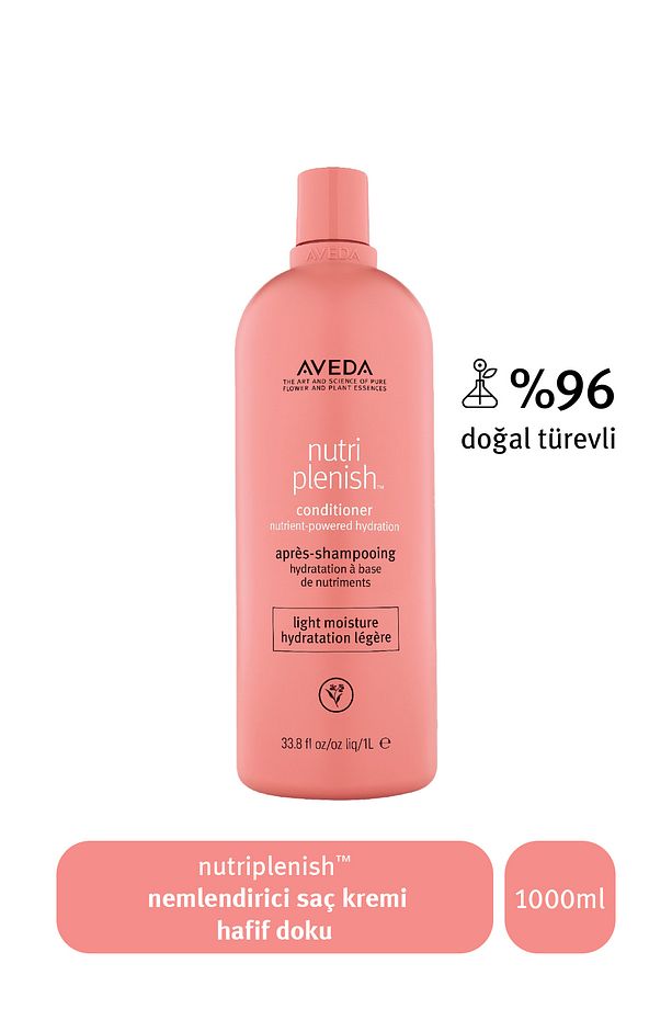 Nutriplenish Hafif Doku Nemlendirici Saç Kremi 1000ml - 1