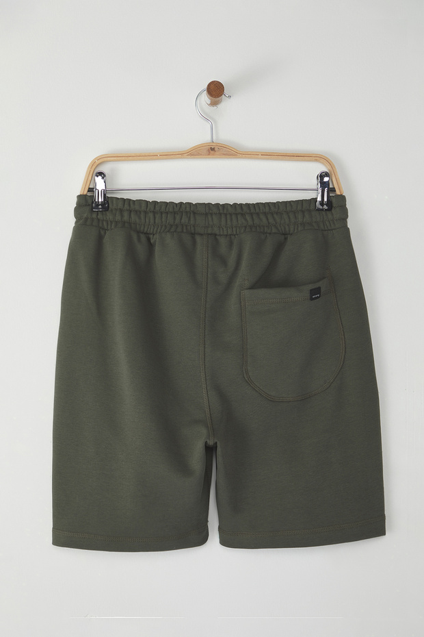 Haki Regular/Normal Kesim Basic Karyoka Dikişli Şort & Bermuda TMNSS25SR00021 - 8