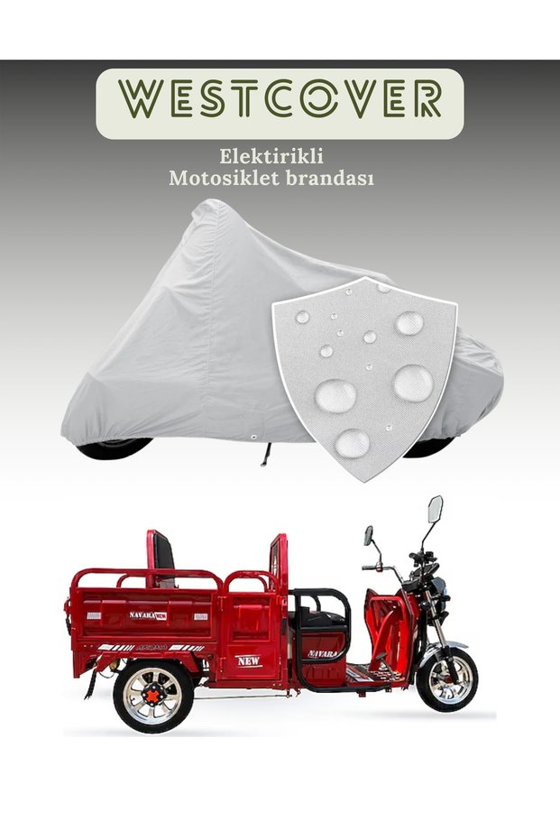 Arora Nawara 3 Wheel Electric Moped Protection Cover Tarpaulin Luxury Quality