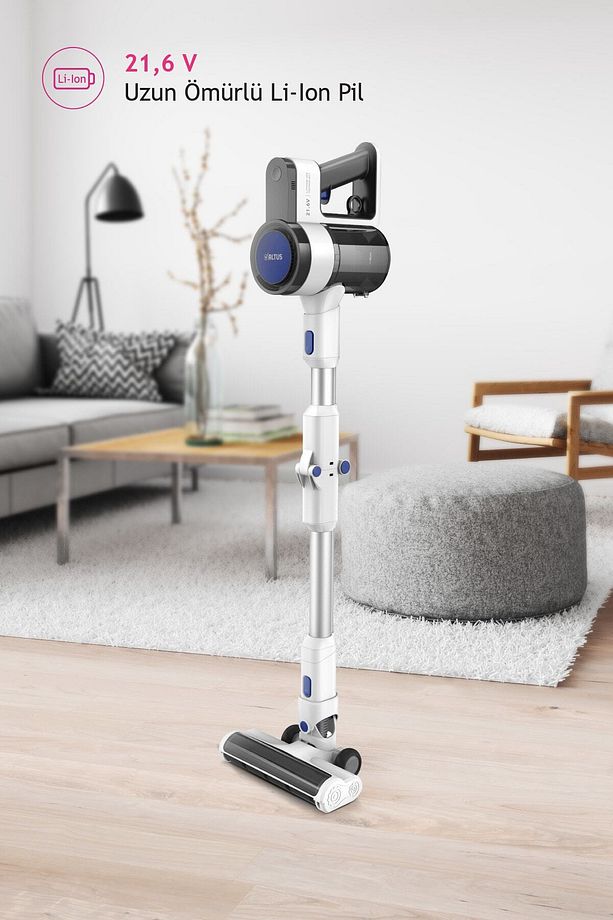 Al 617 Süpürge Şarjlı Dikey Beyaz - 3