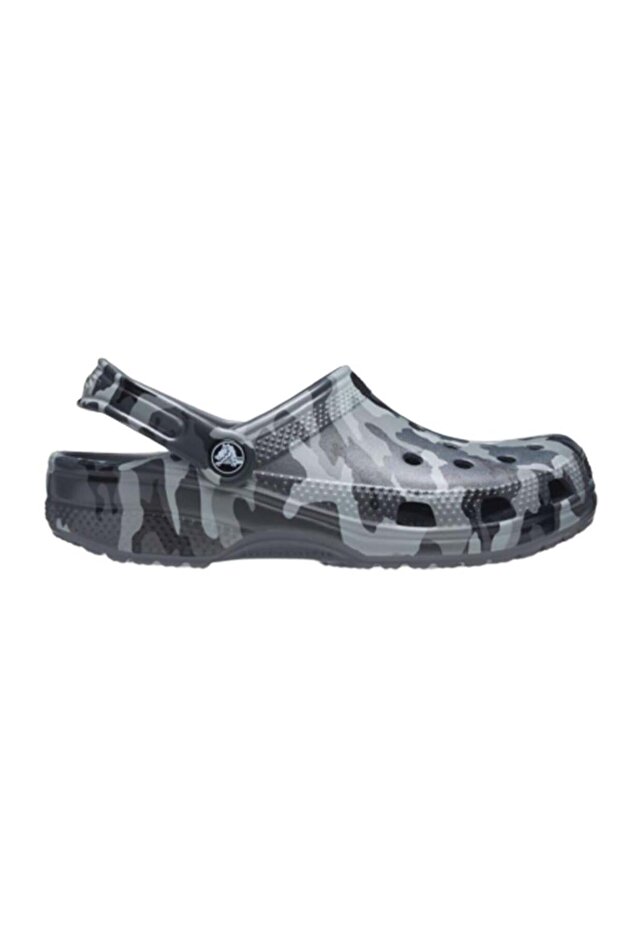 206454 -0Ie Classic Printed Camo Clog Slippers Gray