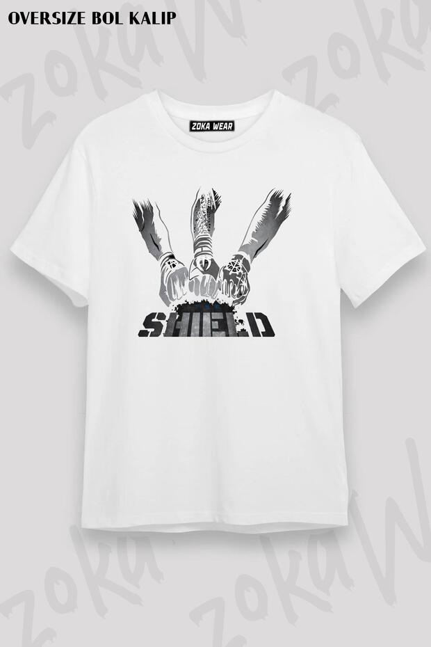 Unisex Oversize Fit Wwe X2 Design Printed Tshirt