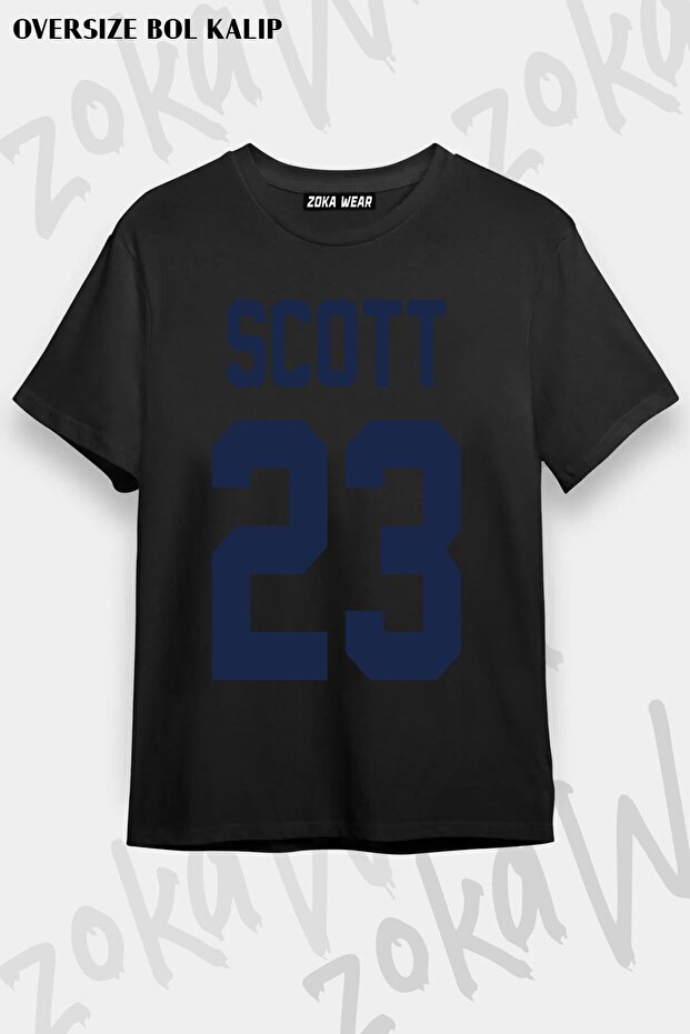 One Tree Hill,Nathan's Jersey Printed Unisex Oversize Tshirt