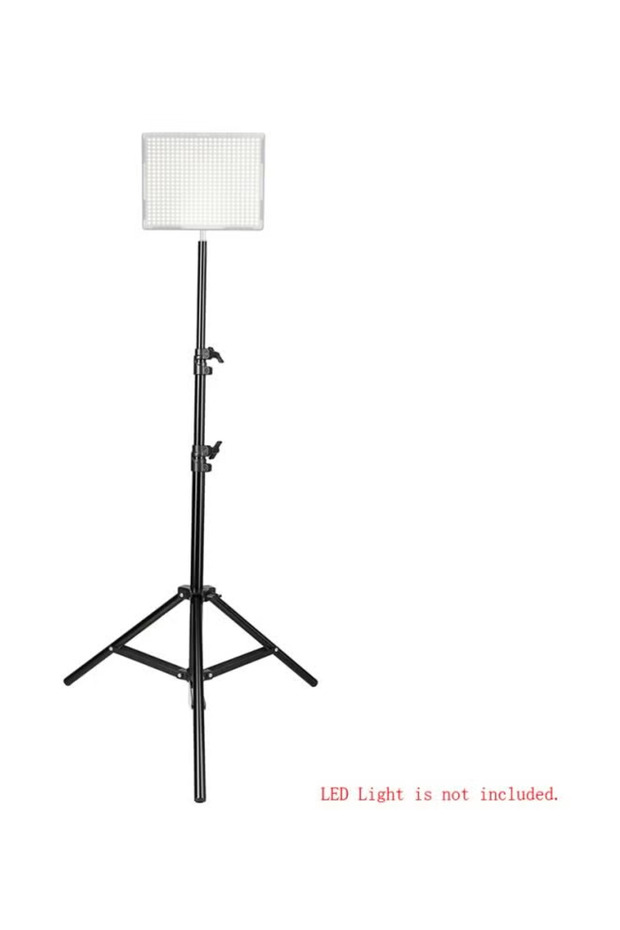 حامل إضاءة استوديو التصوير باللون الأسود - 2