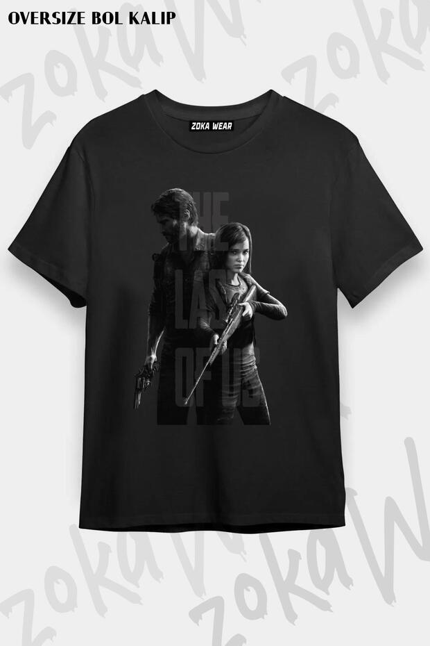 Unisex Oversize Die the Last of Us V5 Design Printed Tshirt