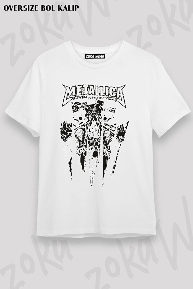 Unisex Oversize Fit Three Days Grace V2 Design Printed Tshirt