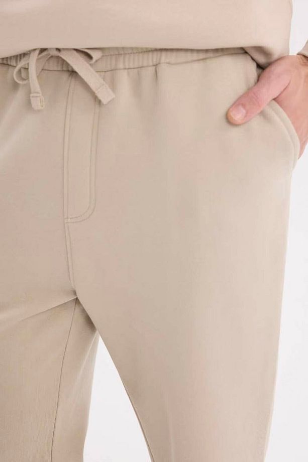 Regular Fit Basic Düz Cepli Beli Bağcıklı Düz Paça Taş Erkek Pantolon D7836ax/bg735 - 4