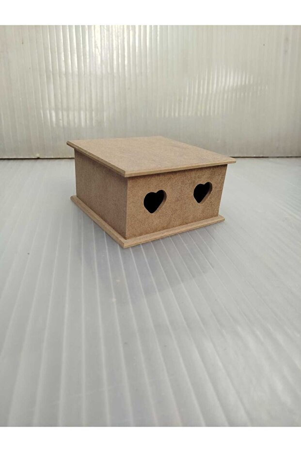 صندوق شاي مكون من قسمين وصندوق متعدد الأغراض - 1