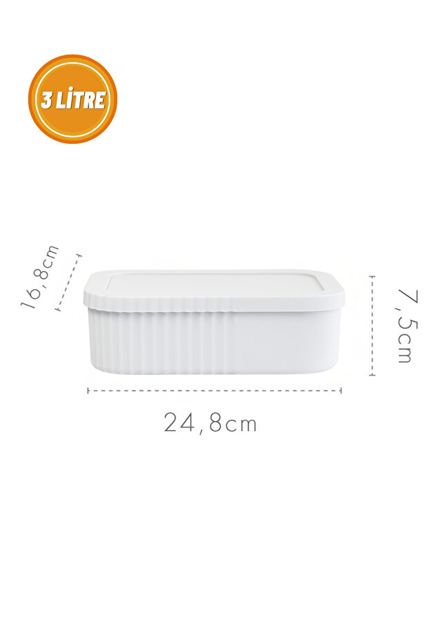 3 Litre Kapaklı Mini Organizer Kutu - 2