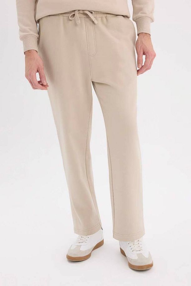 Regular Fit Basic Düz Cepli Beli Bağcıklı Düz Paça Taş Erkek Pantolon D7836ax/bg735 - 3