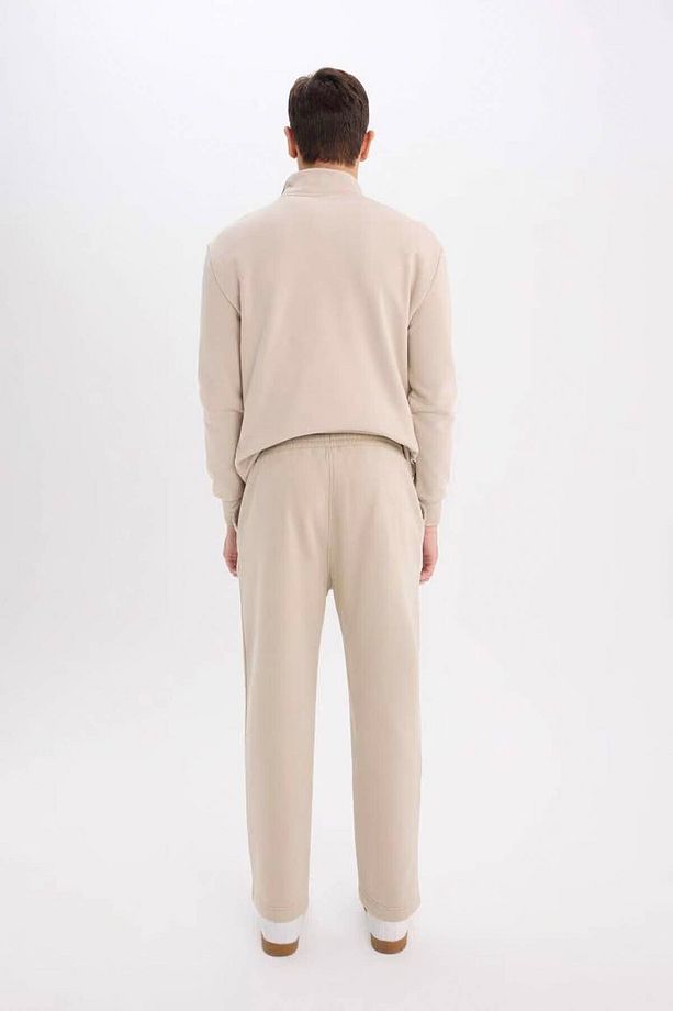 Regular Fit Basic Düz Cepli Beli Bağcıklı Düz Paça Taş Erkek Pantolon D7836ax/bg735 - 5