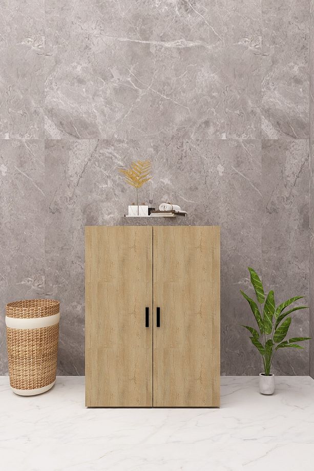 MDF KAPAKLI ÇAMAŞIR MAKİNESİ DOLABI - 3