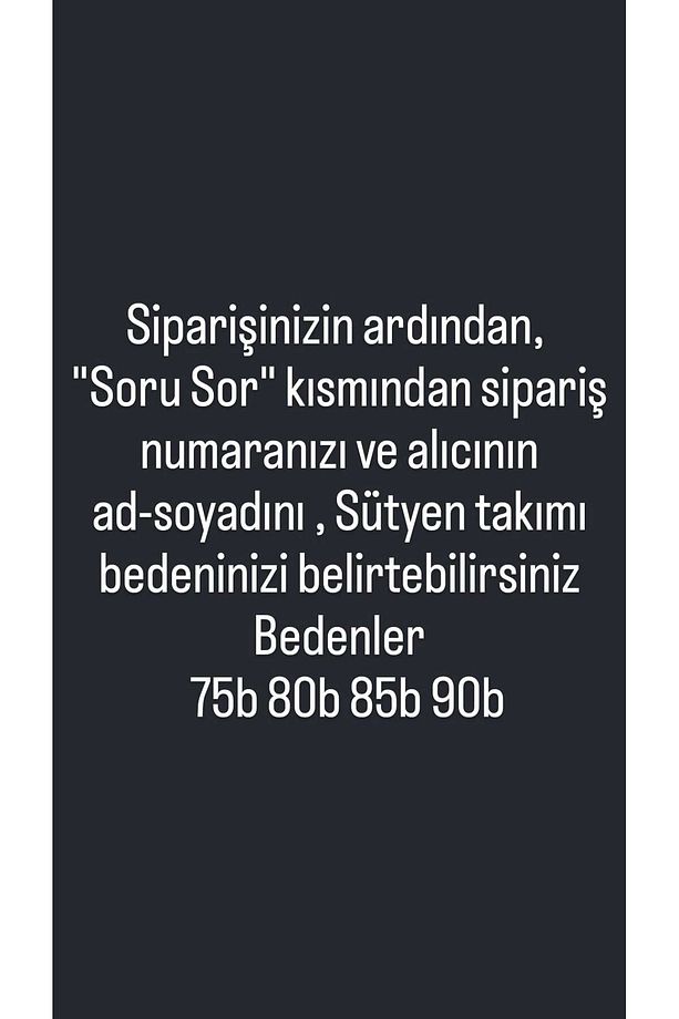 Kadın Miary 6 Parçalı Dev Pijama Jartiyer İç Çamaşır Seti - 2