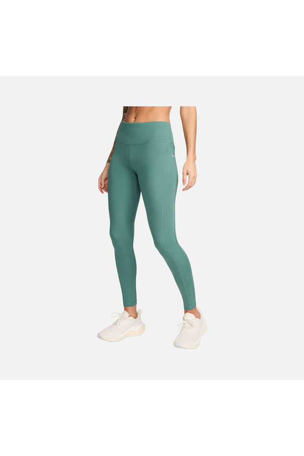 Dri-Fit Fast Damskie zielone legginsy sportowe cz9240 - 1