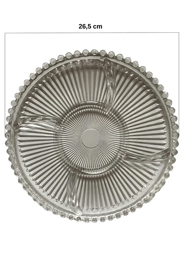 Cam Sunumluk, Servis Tabağı - 3