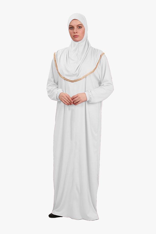Namaz Elbisesi Jarse Tek Parça - 1