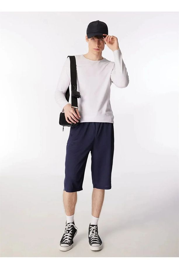 U.S. Polo Assn. Erkek Sweat Şort NAKFA DMLS - 1