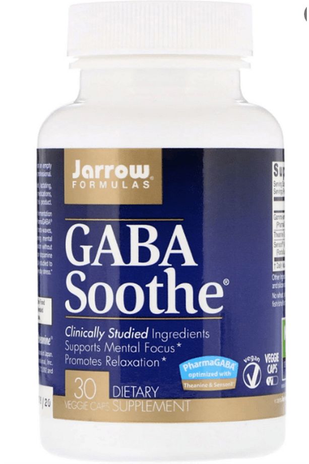 Gaba Soothe L-theanine, 30 Veggie Capsules.usa Menşei.3744 - 4