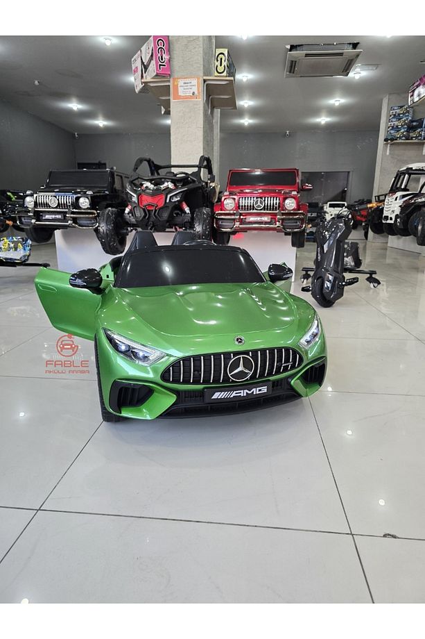 SL63! Lisanslı, 24 Volt! 4X4, Yumuşak Lastik, Çift Kişilik, Dokunmatik Tabletli - 1