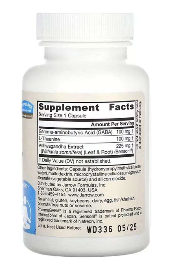Gaba Soothe L-theanine, 30 Veggie Capsules.usa Menşei.3744 - 2
