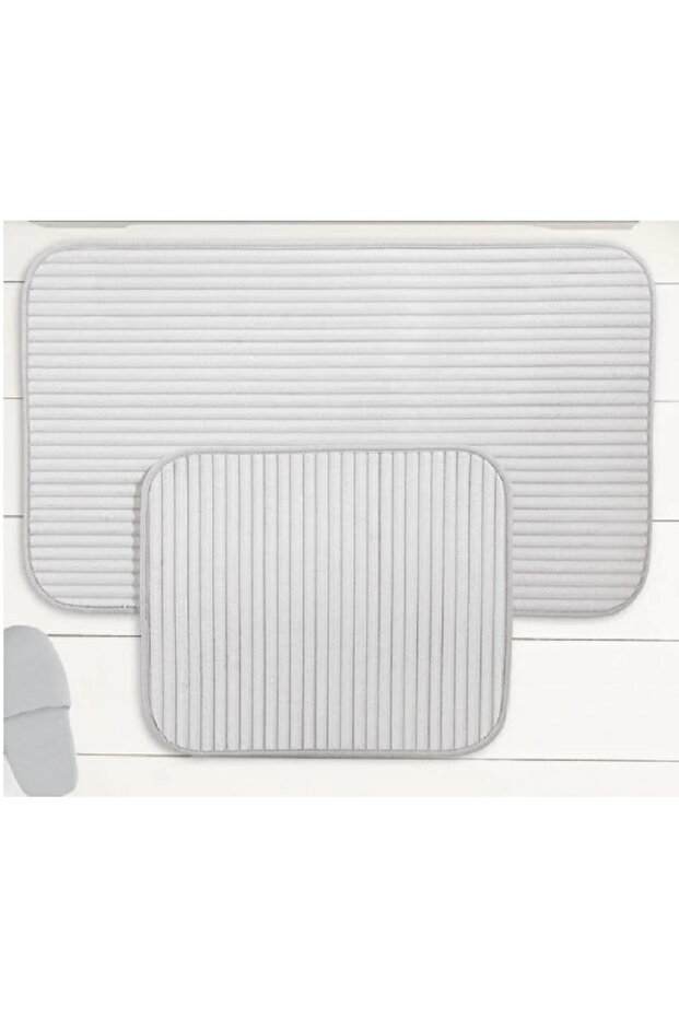 Madame Coco Mathilda Bath Mat - 60X100 cm and 50X60 cm (Two Pieces)