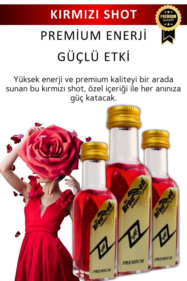 The Brouzzer Shot Içecek 20ML - 12'Lİ EKONOMİK SET Erkekler Için Düşük Kalorili ve Performans Artışı - 3