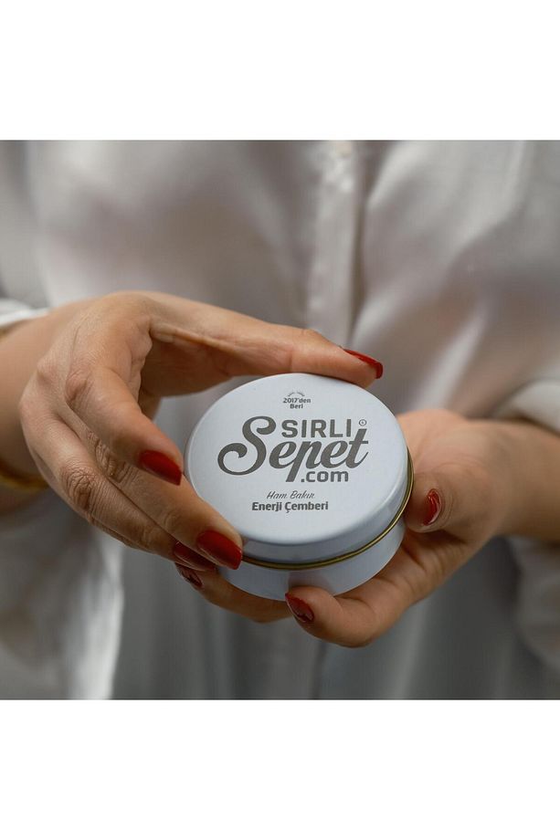 Enerji Çemberi Doğal Ham Bakır Bilezik Malakit Ve Hematit Taşlı Makrome Örme (Ayarlanabilir) - 3